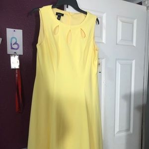 Yellow dress or pageant appearance dress NWT